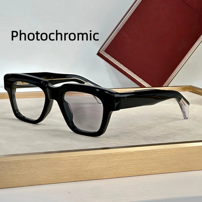 JMM FELLINI Female Sunglasses Thick Acetate Popular Luxury Woman Sunglasses 2025 Jacques Men's Sunglasses With Original Case