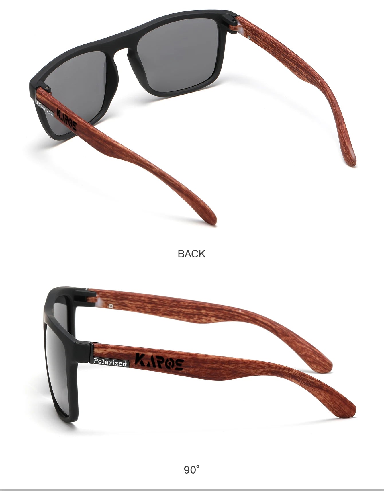 KAROS Polarized Sunglasses Unisex Car Driver Anti-Glare Goggles Outdoor for travel fishing beach UV400 eyeglasses