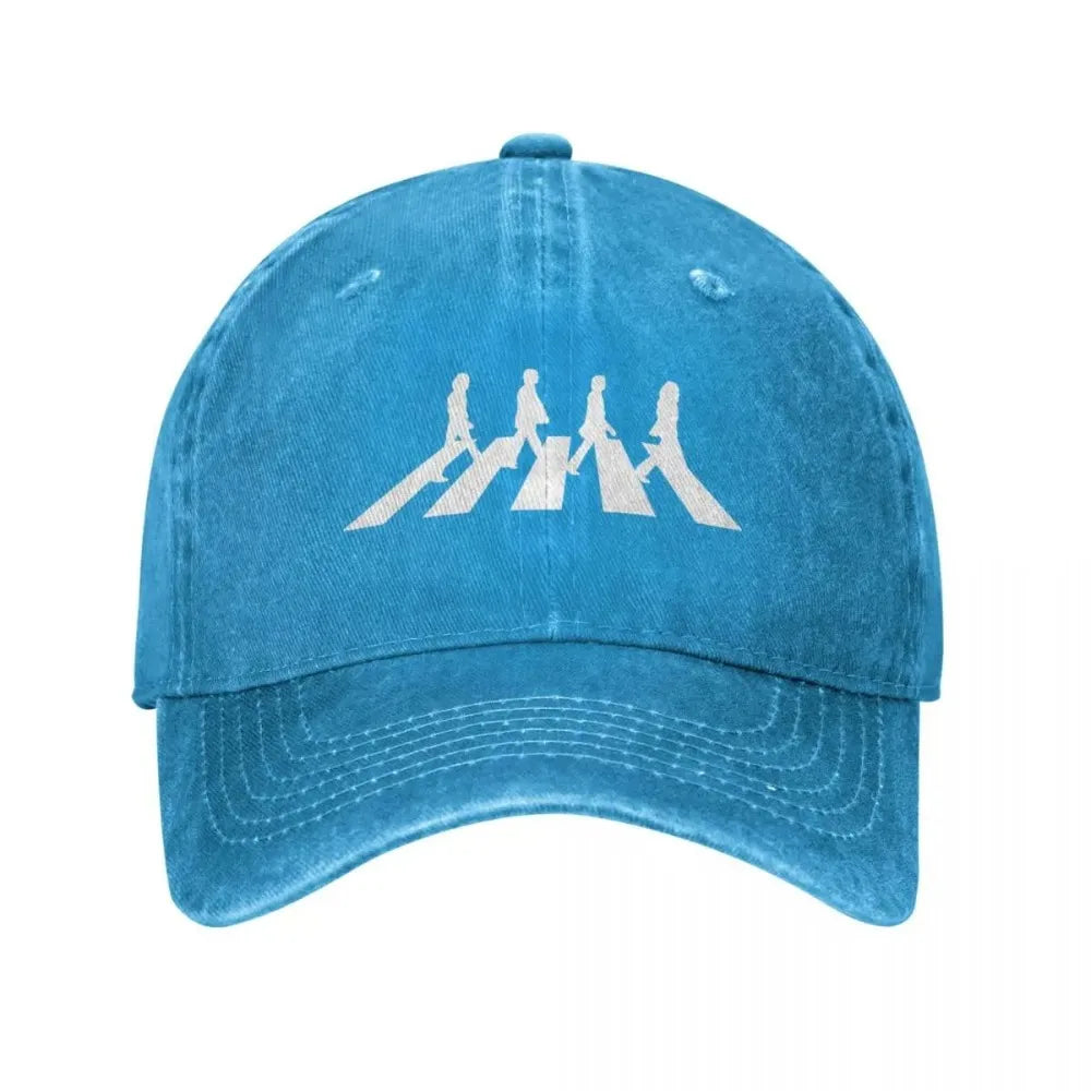 Minimalistic Abbey Road B-Beatles Baseball Cap Accessories for Men Women Fashion Headwear Trucker Hats Adjustable Fit