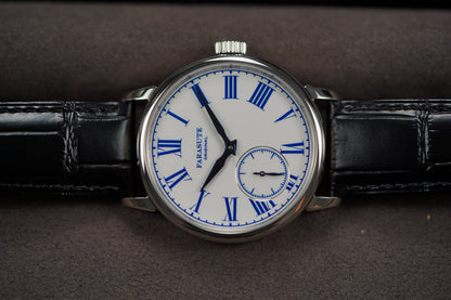 FARASUTE New 39mm Manual Customized Mechanical Movement Watch Men Casual Power Reserve 80 hours Sapphire Wristwatch reloj hombre