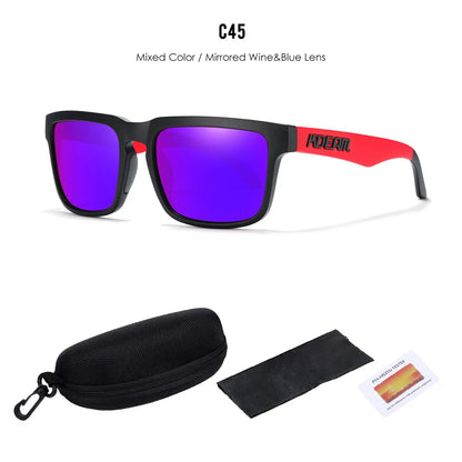 Kdeam High Quality Original Brand Design Polarized Sunglasses for Women Men Fashion Unisex  Trendy Outdoor Eyewear For Couple