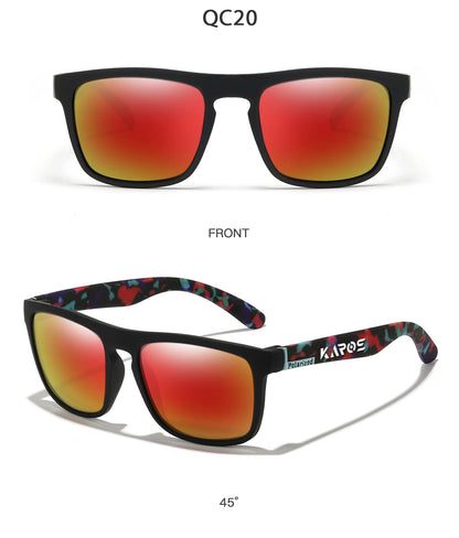 KAROS Polarized Sunglasses Unisex Car Driver Anti-Glare Goggles Outdoor for travel fishing beach UV400 eyeglasses