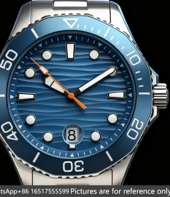 38mm 43mm Luxury Men's Watch, Made of 904L Steel, Automatic Movement
