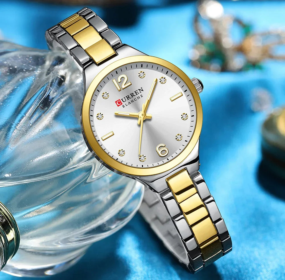 CURREN Luxury Women Bracelet Quartz Watches For Women Magnetic Watch Ladies Sports Dress Wrist Watch Clock Relogio Feminino