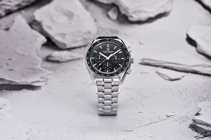PAGANI DESIGN Moon Uhr – Luxuriöser Quarz-Chronograph für Herren, sportlicher Stil, Saphirglas mit Antireflexbeschichtung, leuchtende Anzeige