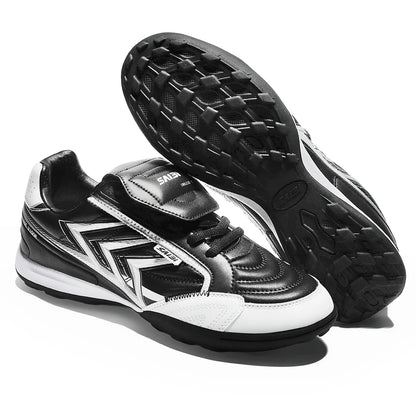 Chaussures de football TF pour terrain synthétique, semelle anti-usure, crampons de football, coupe confortable pour adultes, entraînements et matchs de football