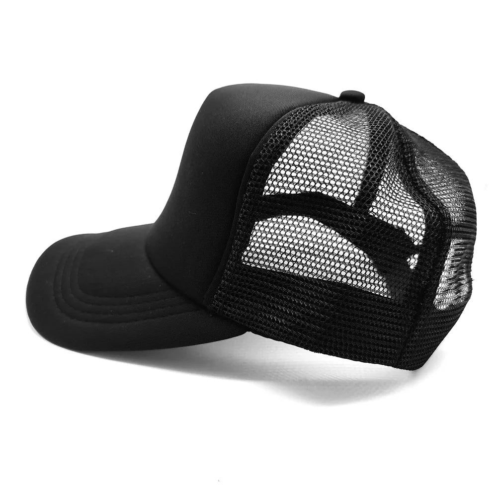 Fiske-skelett-trucker-keps, sommar, herr, cool fiskarkeps, basebollkeps, unisex, utomhus, nätkepsar, MZ-238