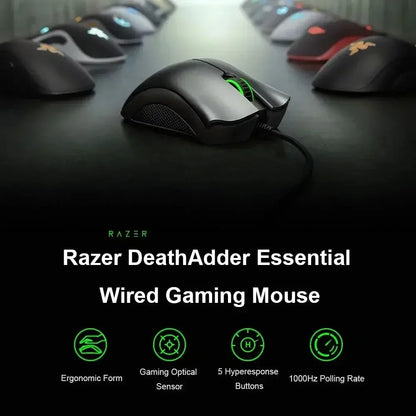 Razer NOVOROČNÍ DÁREK Thunder Snake Viper Mini počítačová e-sportovní kabelová herní myš pro notebook s RGB podsvícením, myš pro menší ruce