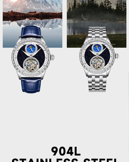 Tourbillon Master Men's Watch 2025 Limited Edition Luxury Business Watch Father Gift Automatic Movement
