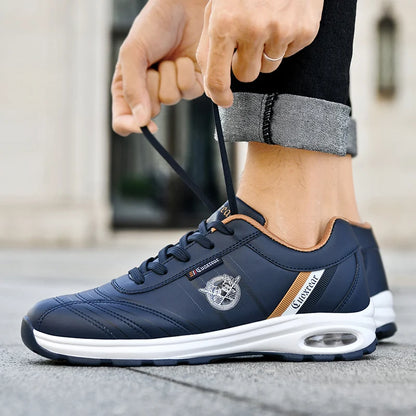 Mens Sports Shoes Big Size Breathable Comfortable Wear-resistant Snekaers Soft Sole Casual Flat Running Shoes for Man