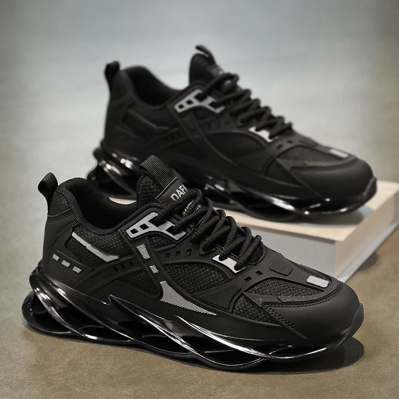 Baskets décontractées pour homme, baskets de luxe, chaussures de course respirantes, mocassins tendance pour homme. Chaussures