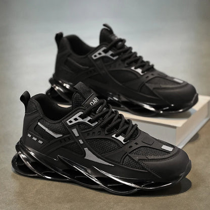 Baskets décontractées pour homme, baskets de luxe, chaussures de course respirantes, mocassins tendance pour homme. Chaussures