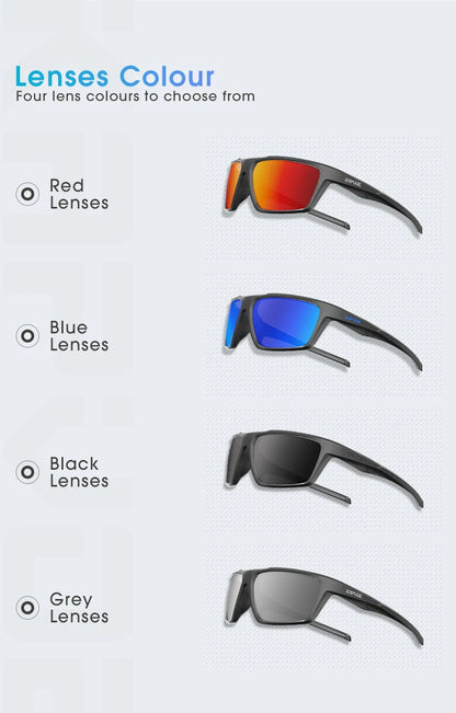 KAPVOE Polarized Hiking Fishing Glasses Beach Essentials Road Bike Cycling Sunglasses MTB Bicycle Outdoor Sports golf Eyewear