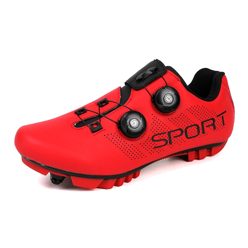 Ténis de ciclismo, sapatos de MTB respiráveis, sapatos de ciclismo de montanha para homem e mulher, sapatos para trilhos, sapatos desportivos para ciclismo de estrada, sapatos de ciclismo com pedais SPD