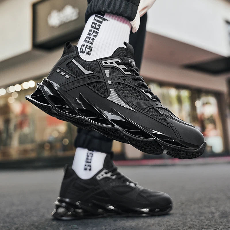 Baskets décontractées pour homme, baskets de luxe, chaussures de course respirantes, mocassins tendance pour homme. Chaussures