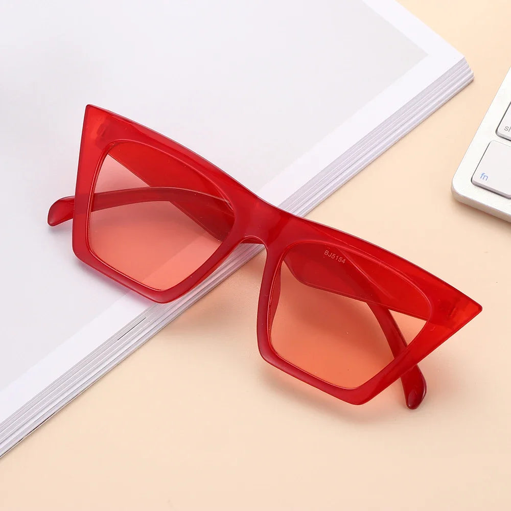 NEW Fashion Square Sunglasses Women Designer Luxury Man/Women Cat Eye Sun Glasses Classic Vintage UV400 Outdoor Oculos De Sol
