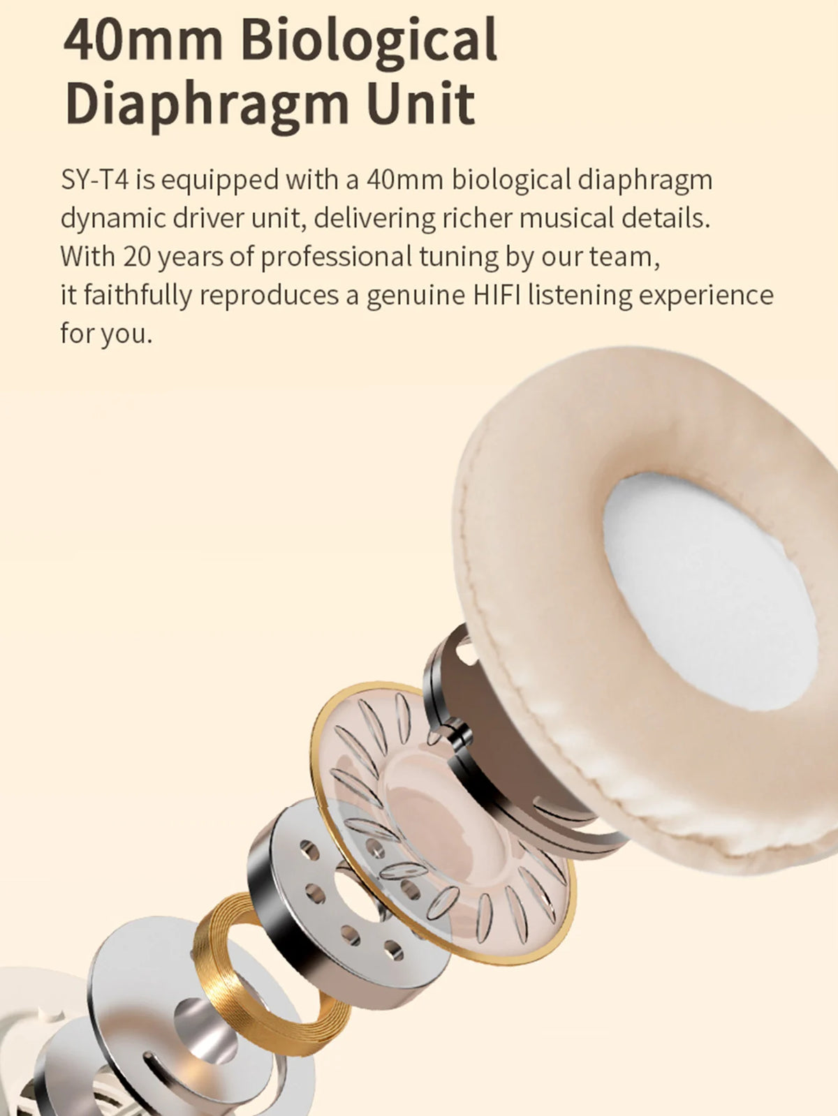 Casque Bluetooth supra-auriculaire, appels sans fil de haute qualité, longue autonomie pour le sport, le gaming et l'écoute de musique