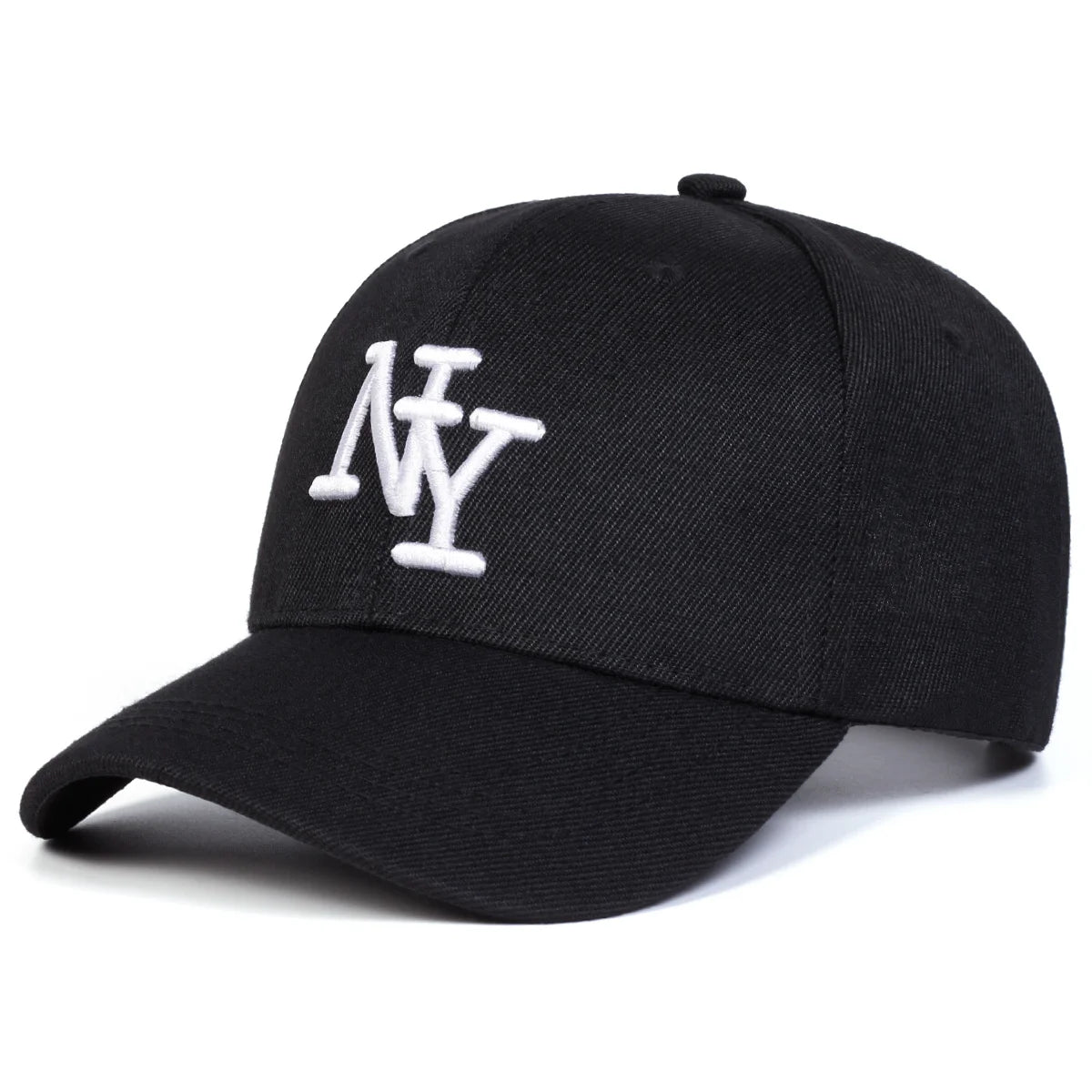 Cappellino da baseball da uomo con ricamo «NY», regolabile, casual, da esterno, adatto per gite primaverili e autunnali, viaggi, spiaggia e feste