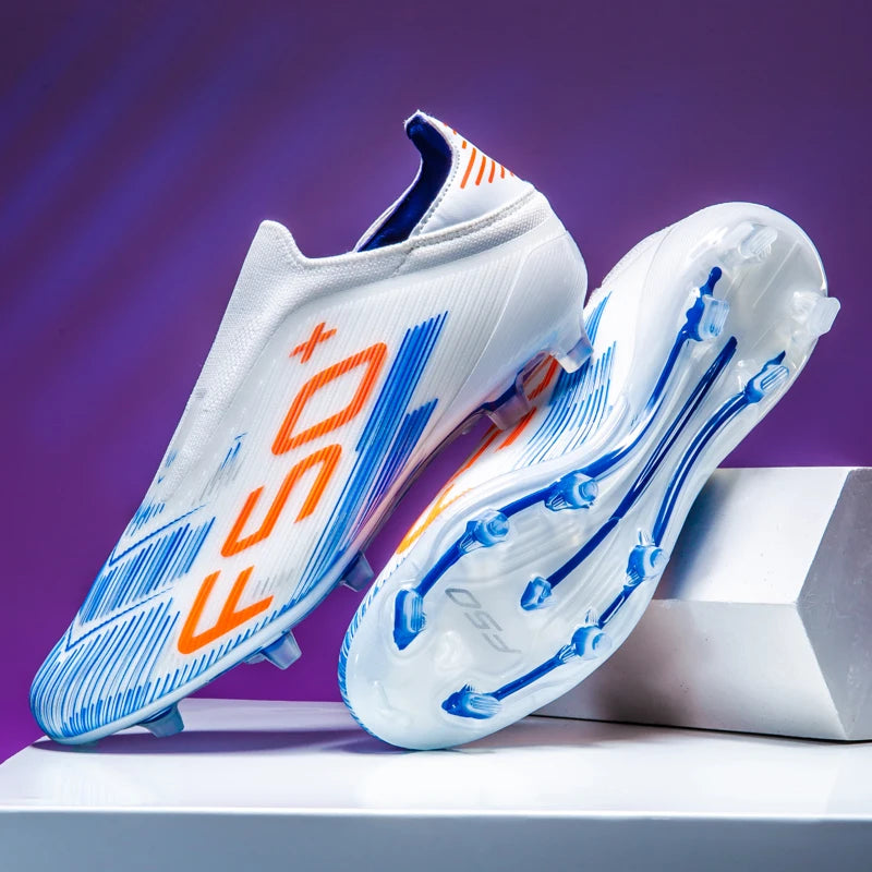 New Men’s Soccer Shoes Grass Football Boots Ultralight Sport Comfortable Indoor Cleats Non-Slip FG Turf Futsal Adult Non-Slip