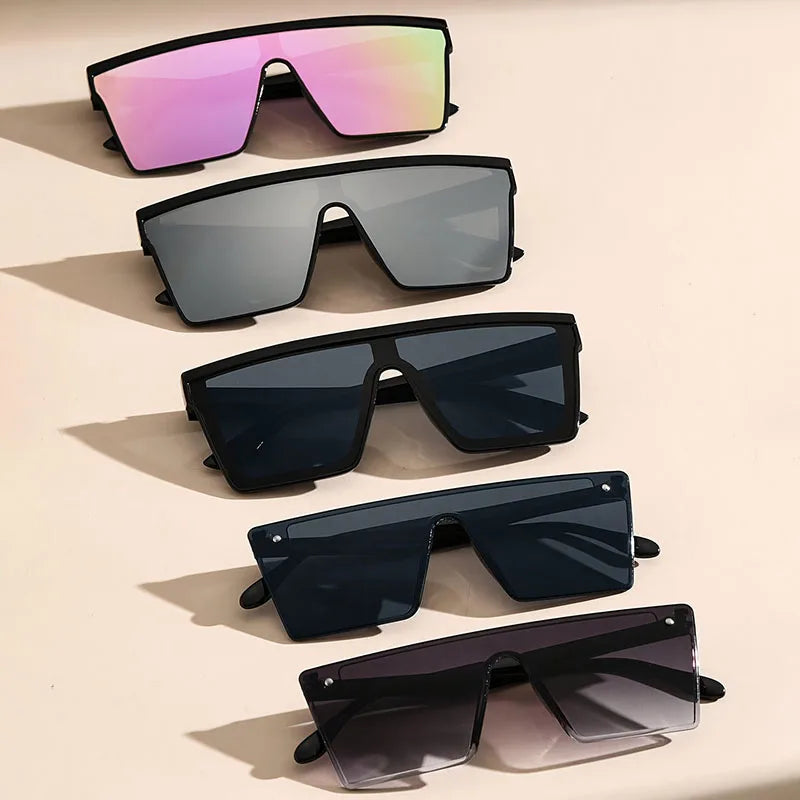 2-4PCS Oversize frame One-piece Goggle Men Woman Sunglasses Interior Accessory Protective Gears Anti Glare Car Driving Glasses