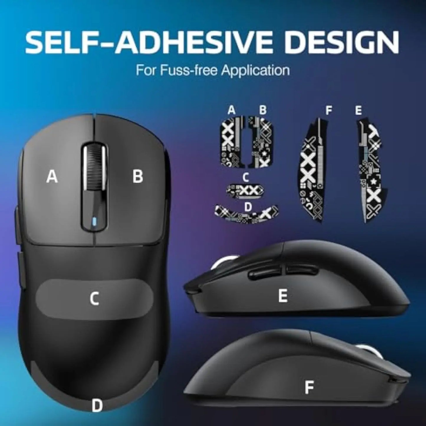 Mysz gamingowa Attack Shark X3Pro Wireless Bluetooth PixArt PAW3395 26000dpi, optyczna mysz z połączeniem Tri-Mode i makrami