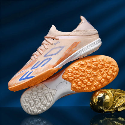Sapatilhas de Homem Novas com Pitons para Relva, Ténis de Futebol de Alta Qualidade, Chuteiras de Futsal Antiderrapantes para Interior, Modelo Cano Alto para Exterior Mais Vendido
