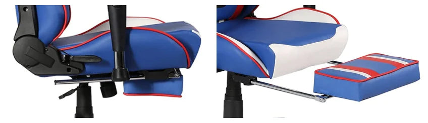 Fauteuil de jeu e-sport inclinable avec accoudoirs articulés de haute qualité