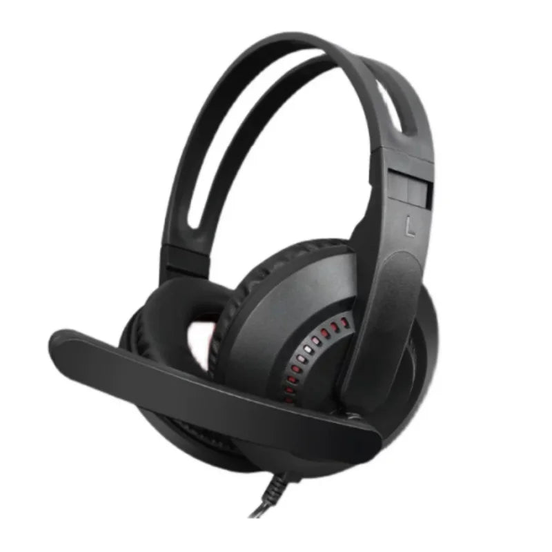 Casque de jeu filaire A2 pour PC portable, casque de jeu universel pour ordinateur de bureau avec microphone pour les sports électroniques