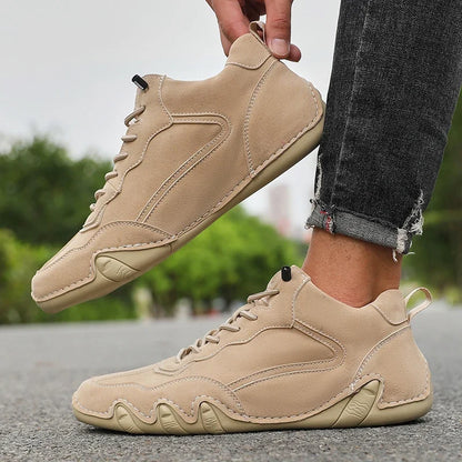 Scarpe casual da uomo, comode, in pelle di alta qualità, alla moda, casual, mocassini, scarpe sportive da passeggio, scarpe firmate Facon