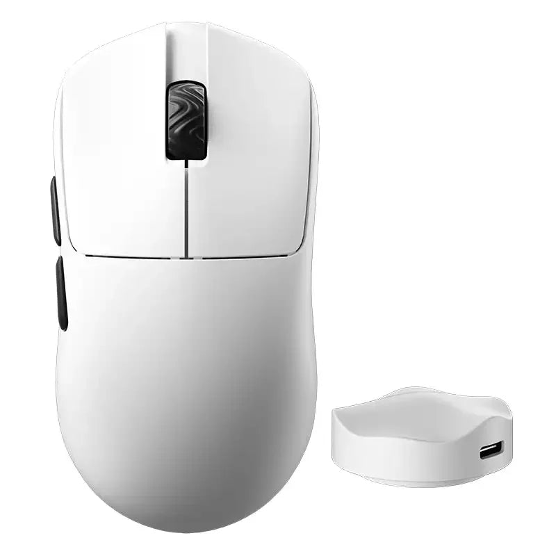 SCYROX V6 neporézní bezdrátová esportovní myš 40g 750IPS s 8k přijímačem, rychlá odezva, PixArt 3950, vysoká kvalita, 8KHz webový ovladač