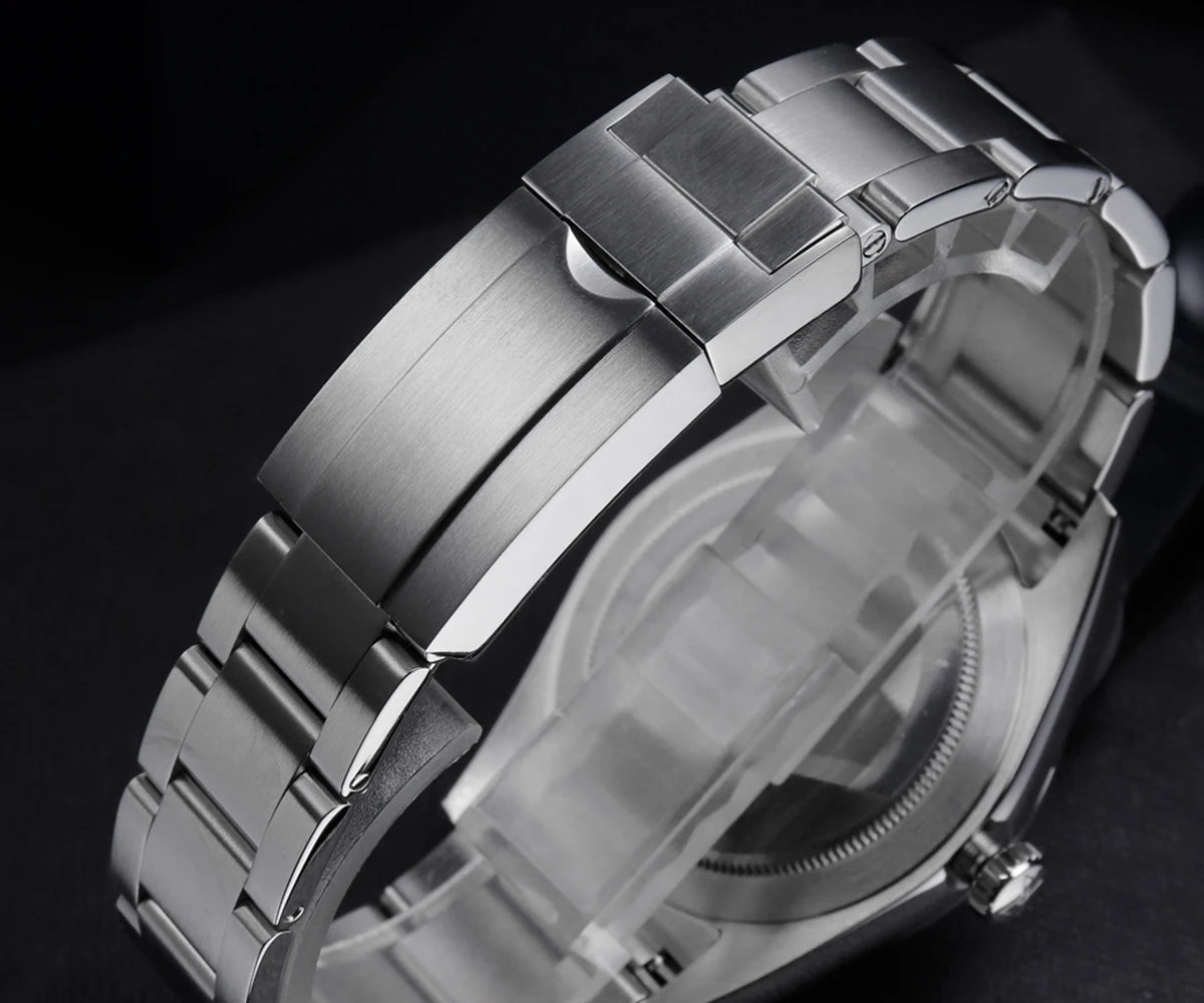 Cronos EX Diver Mechanical Men Watch 39mm Automatic PT5000 Sapphire Glass Bushed Bracelet Glide Clasp 10ATM  L6031