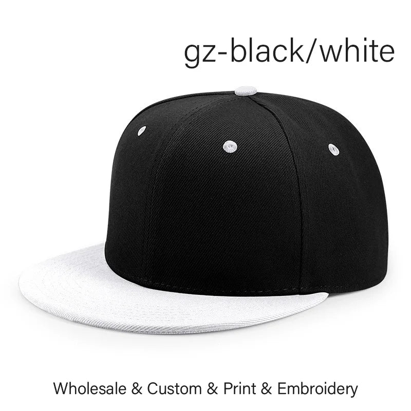 SLECKTON Custom Logo Hats High-quality Hiphop Snapback Caps Letter Embroidery Brand Design Trucker Cap Wholesale Hat Adult