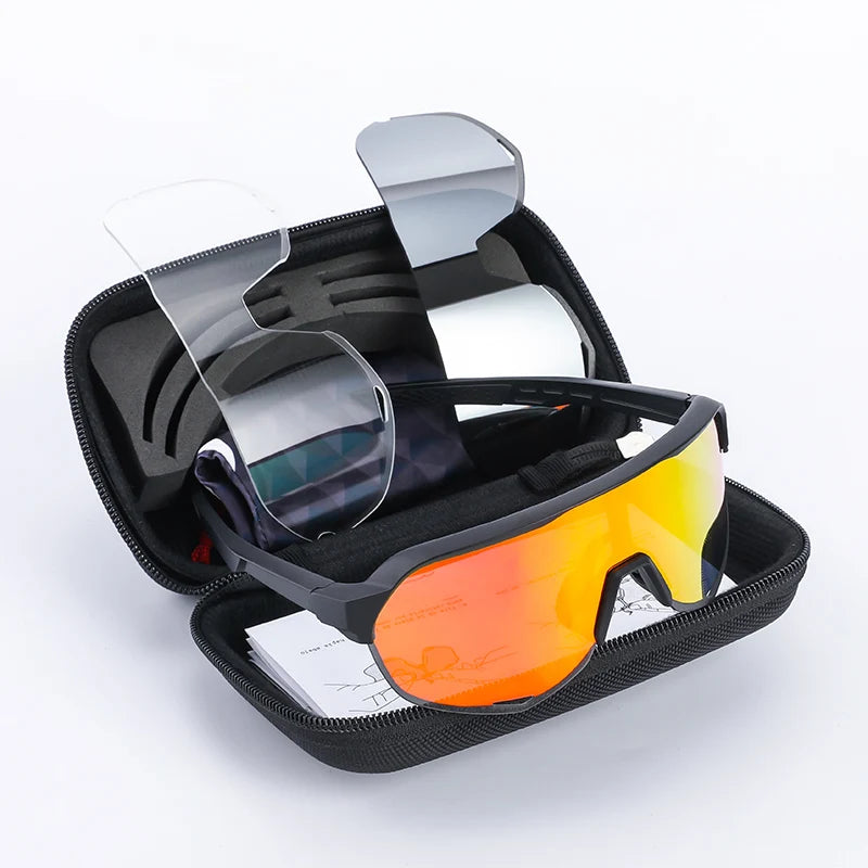 Peter Cycling Sunglasses S3 Outdoor Sports Glasses Men Women road Mountain Bicycle Glasses Riding Polarized Bike Eyewear Goggles
