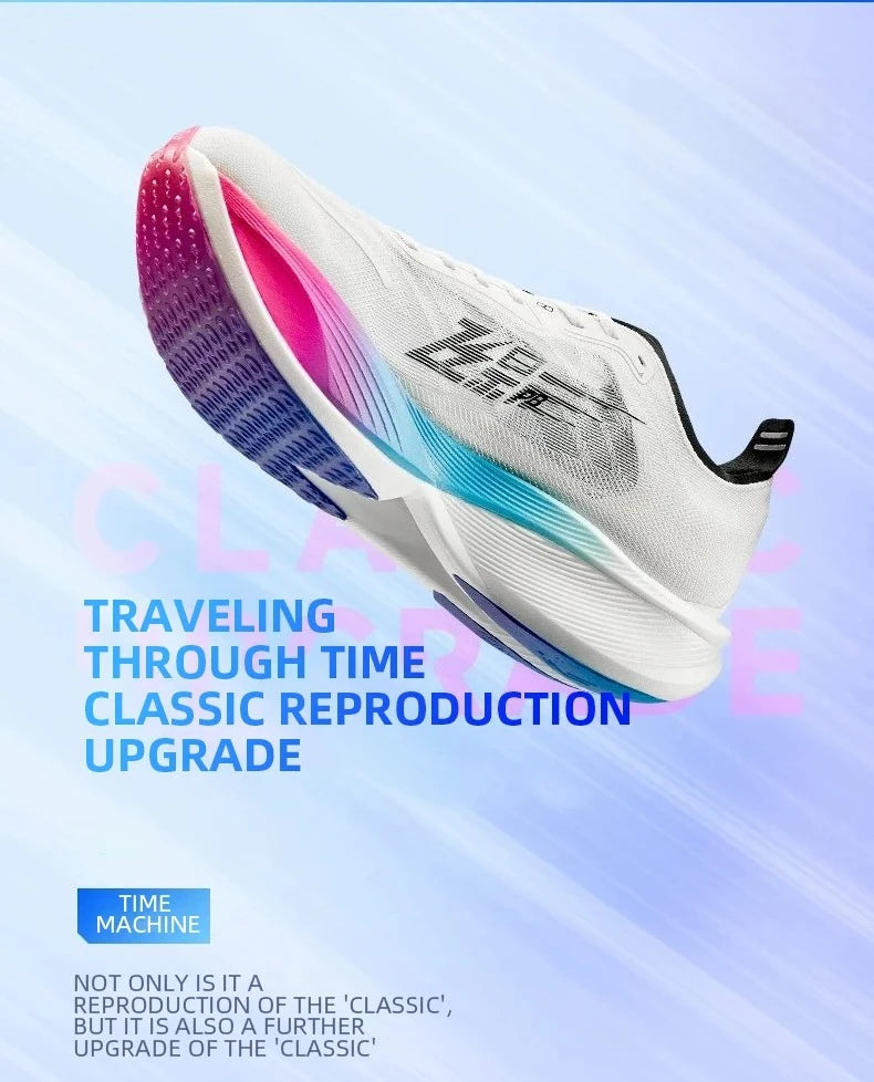 QIAODAN Feiying PB3 Enhanced Edition Professional Marathon Carbon Board Running Shoes 2025 Men's Sneakers QDB023251299T