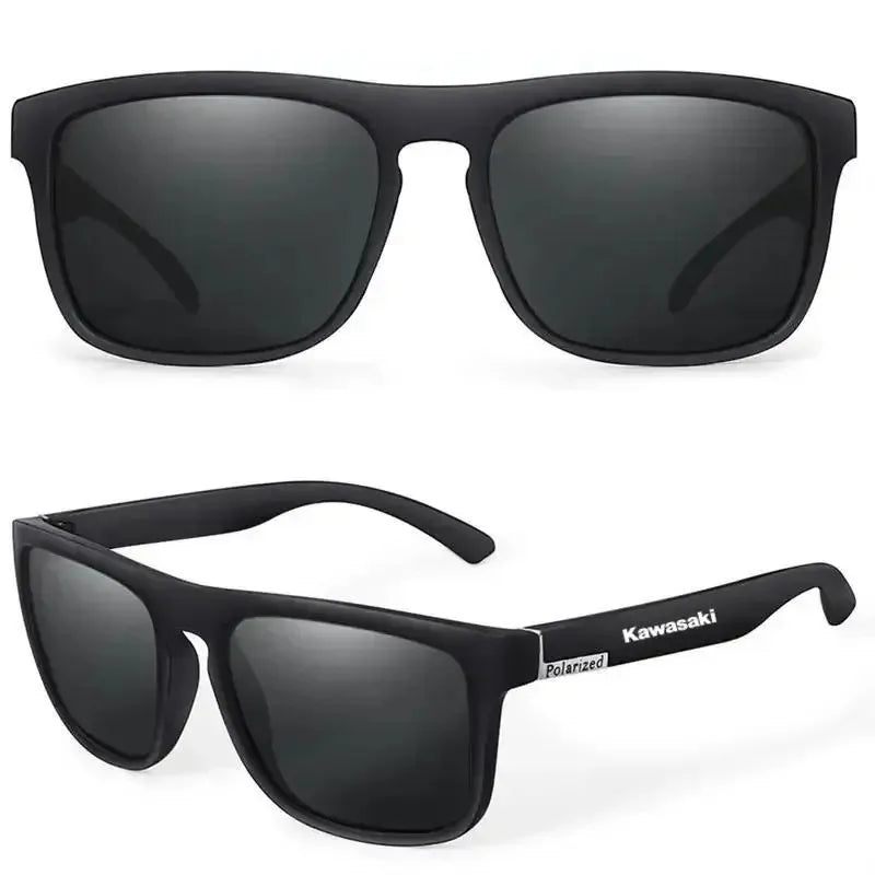 Kawasaki Polarized Sunglasses Men Women High-End Fashion Outdoor Fishing Retro Designer Sun Glasses UV400 Eyewear