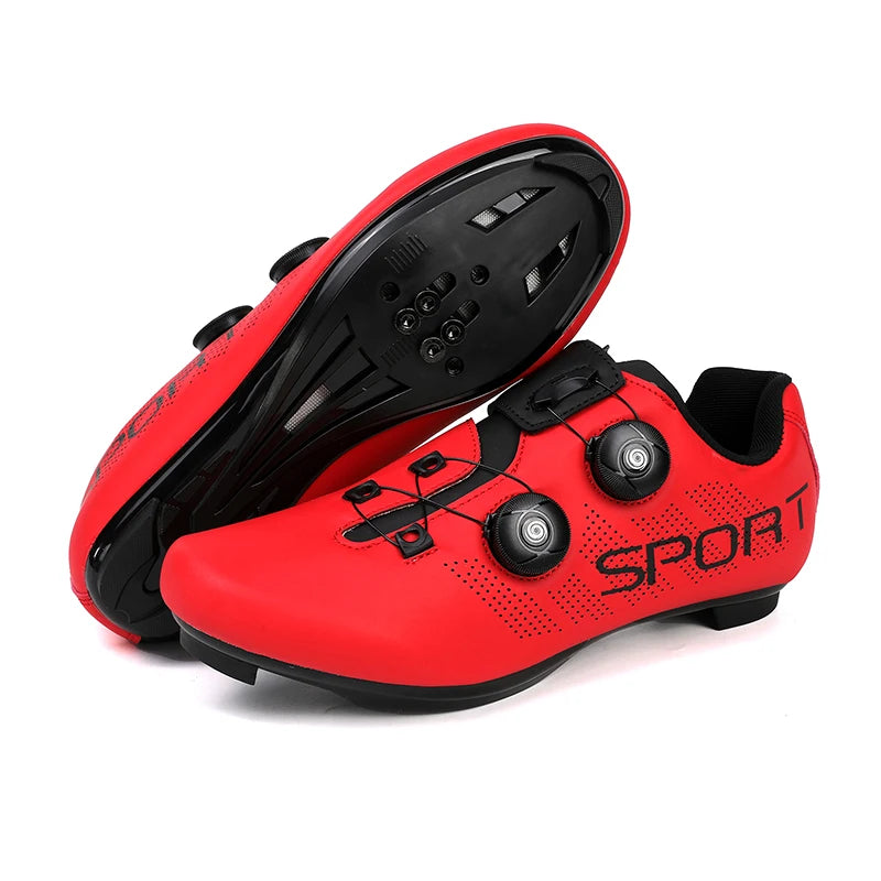 Ténis de ciclismo, sapatos de MTB respiráveis, sapatos de ciclismo de montanha para homem e mulher, sapatos para trilhos, sapatos desportivos para ciclismo de estrada, sapatos de ciclismo com pedais SPD