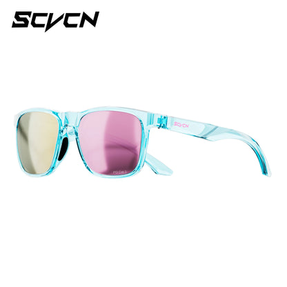 SCVCN Women's Sunglasses 2026 Polarized Men Camping Hiking Driving Glasses Sports UV400 Lenses Y2K Glasses Luxury Eyewear