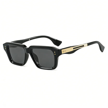 LOERHUNAR Classic Rivet Myopia Sunglasses Men and Women Vintage Outdoor Driving Shades Customize Optical Prescription Sunglasses