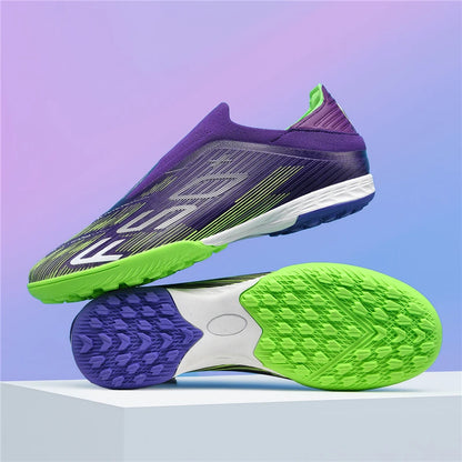 New Men's Football Boots Turf Soccer Shoes Sport Ultralight Comfortable Cleats Futsal Non-Slip FG Grass Indoor Adult Non-Slip