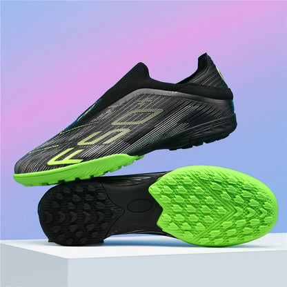 New Men's Football Boots Turf Soccer Shoes Sport Ultralight Comfortable Cleats Futsal Non-Slip FG Grass Indoor Adult Non-Slip