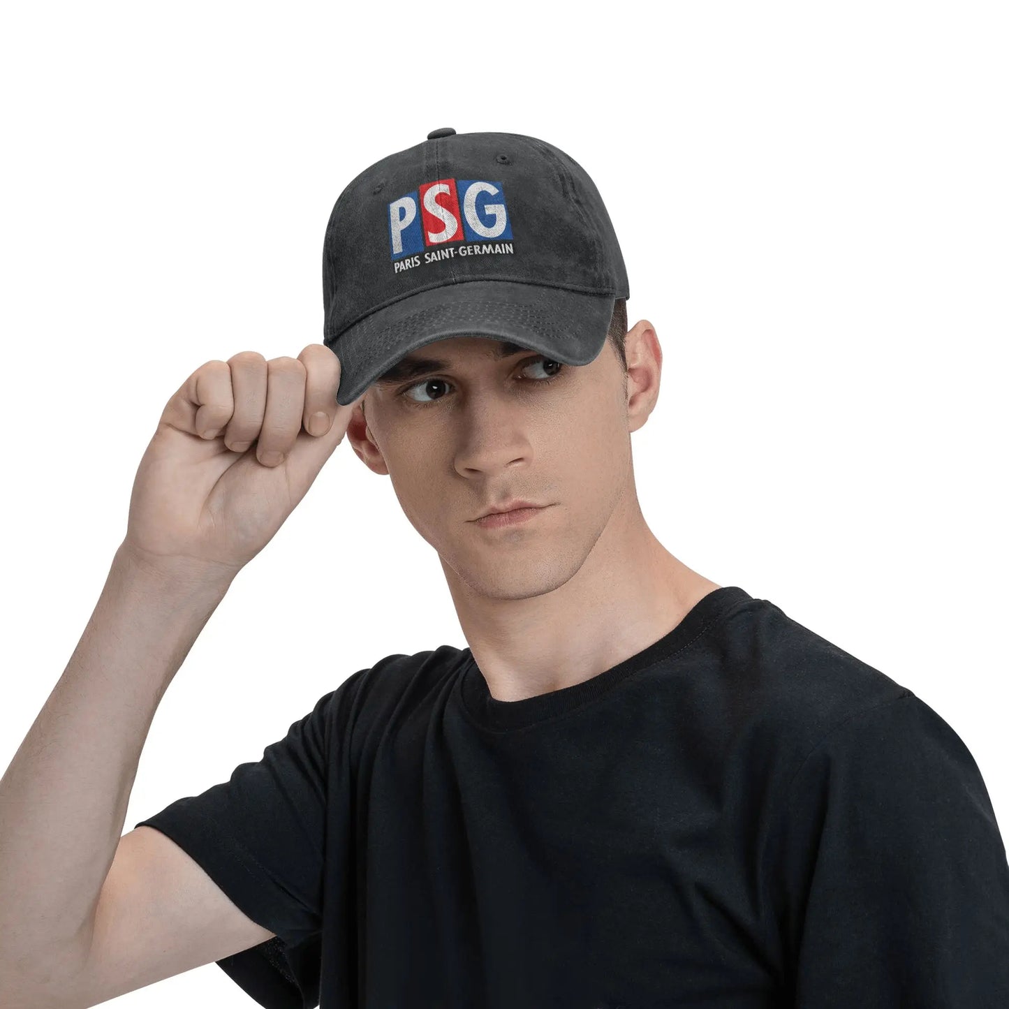 PSG Logo Casual Baseball Cap For Couple Women Summer  Hunting Camping Hip Hop Hats Fashion Breathable Baseball Caps
