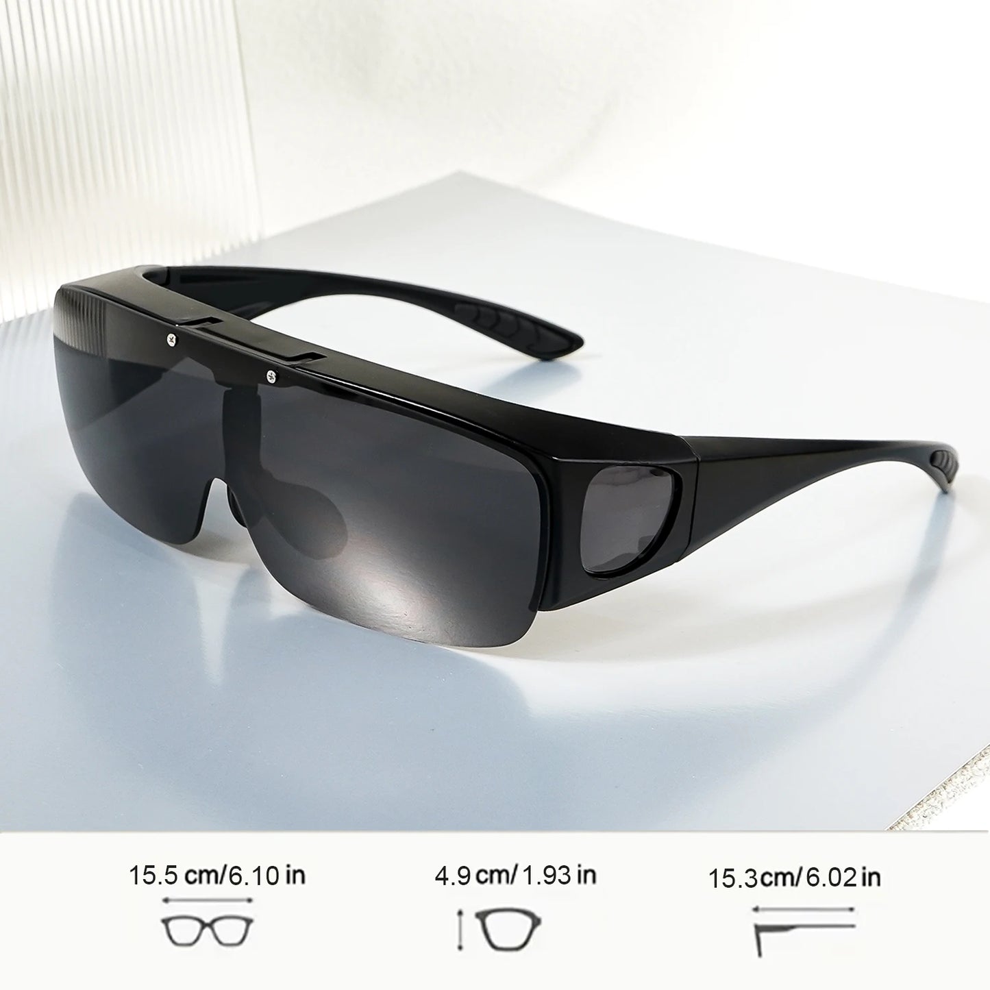 Fit Over Sunglasses Sun Glasses Sunnies Shades Fashion Glasses for Men Women Protection Wrap Around Driving Glasses Eyewear