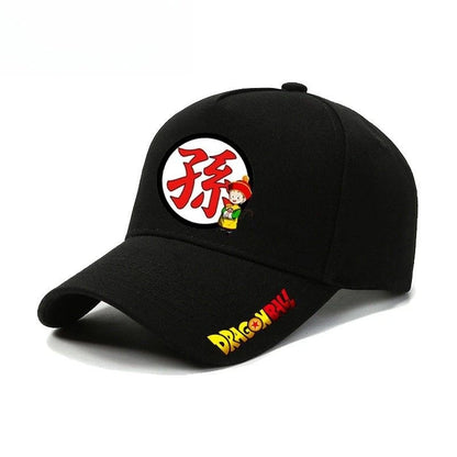 New Dragon Ball Master Roshi Son Goku Hat Creative High-Value Anime Cartoon Letter Print Unisex Casual Versatile Baseball Cap