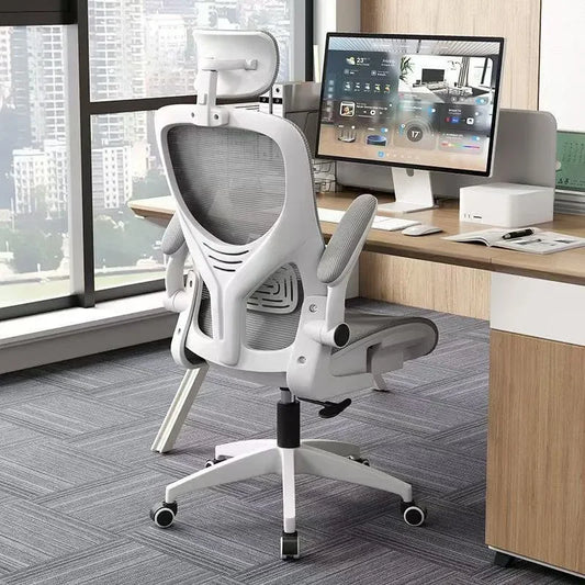 Chaise d'étude ergonomique pour ordinateur, confortable et adaptée aux longues périodes d'inactivité, chaise de bureau pour étudiants, chaise de bureau, ergonomique, e-sport
