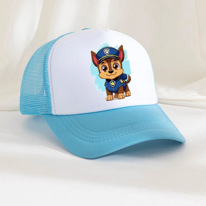 Baseball Cap for boys Girls Summer Adjustable Sun Hat Anime Paw Patrols Chase Skye Cute Retro Sunbonnet Adult Headgear Gift