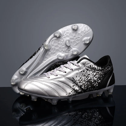 Chaussures de football à crampons longs, baskets d'entraînement de football, disponibles en 4 couleurs. Élégant. Tu es le plus brillant sur le terrain !