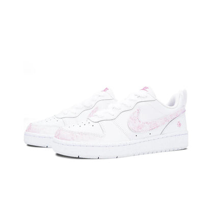 Nike Court Borough Low Vanilla Cream – superge po meri, simpatične, estetske, sladke, v dekliškem slogu, modne, vsestranske, nizke superge za ženske