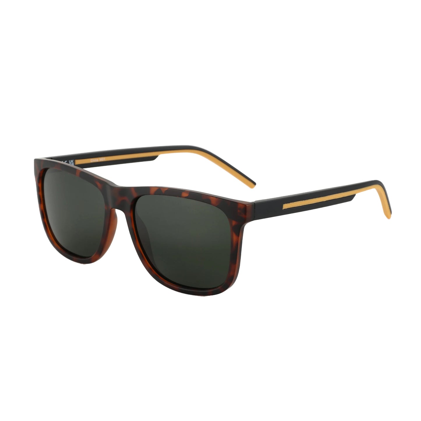 ZENOTTIC Men's Polarized Sunglasses - Lightweight TR90 Frame Square Mens Sunglasses UV400 Protection