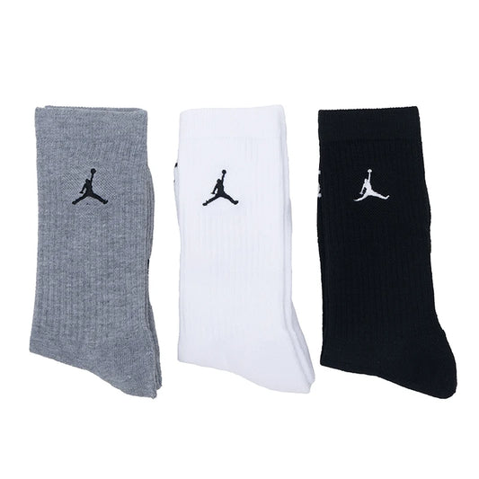 Nike heren- en damessokken, casual sokken, basketbalsokken, comfortabele, ademende modieuze halflange hardloop- en trainingssokken (3 paar) Dx9632-914