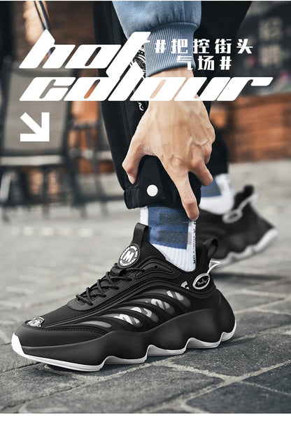 Herresko Sneakers Herre-fritidssko Herresko til tennis Luksussko Træningssko Løbesko Åndbare sko Modeloafers Løbesko til mænd